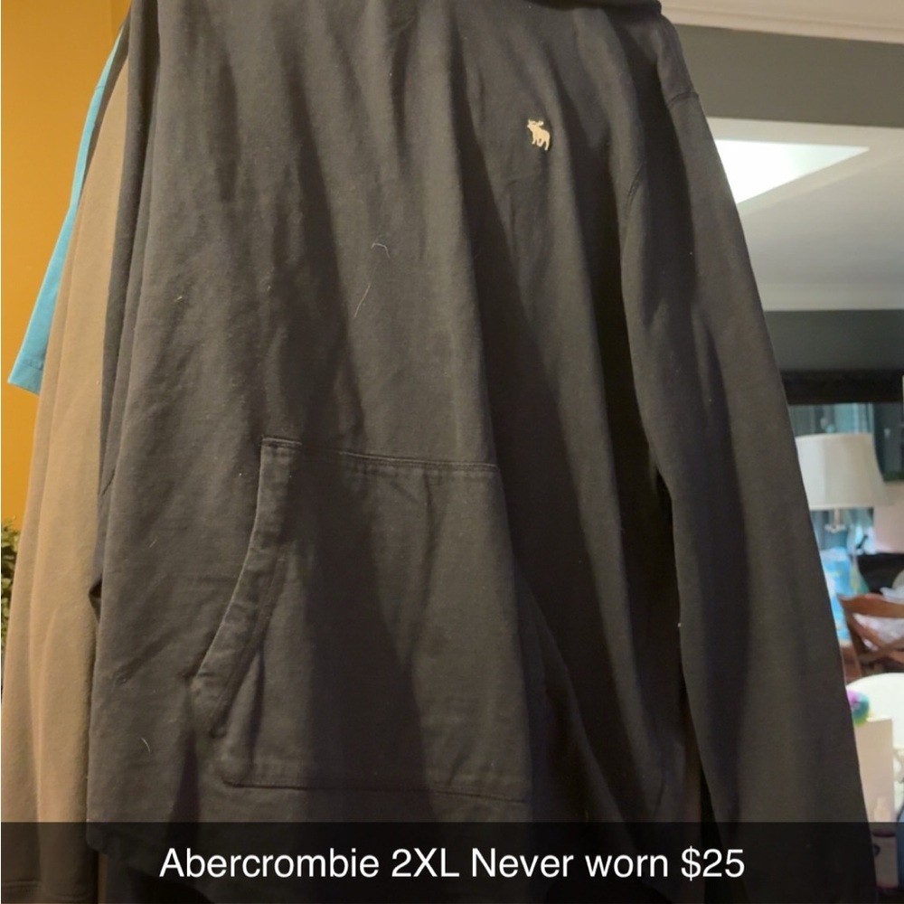 Abercrombie & Fitch Black Hoodie